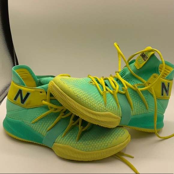 New Balance OMN1S Neon Green Kawhi Leonard size 12.5 MEN’S BASKETBALL SHOES - Picture 5 of 5